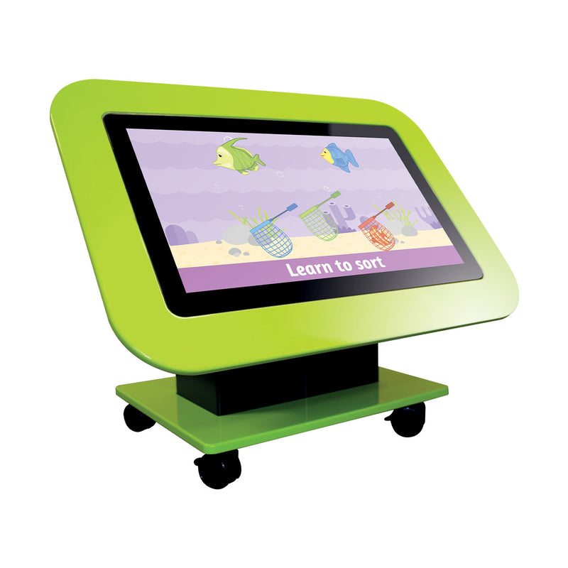 image of 32 inch lime grass green g-touch table