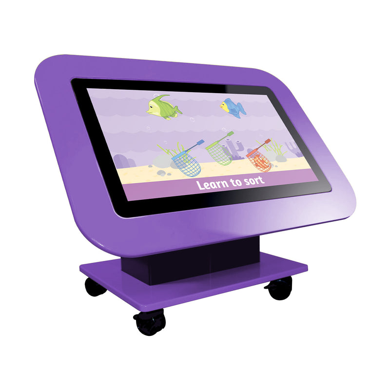 image of 32 inch ribbon purple g-touch table