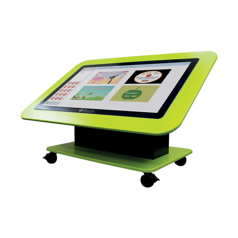 image of 43 inch Lime Grass Green G-Touch Table